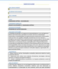 Projeto de Extensão III Engenharia Elétrica