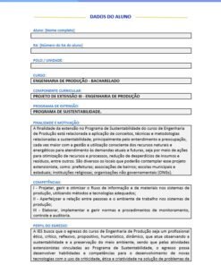 Projeto de Extensão III Engenharia da Produção