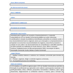 Projeto de Extensão I – Gestão Pública